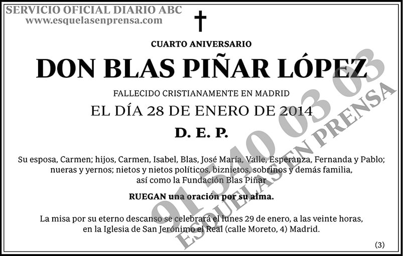 Blas Piñar López
